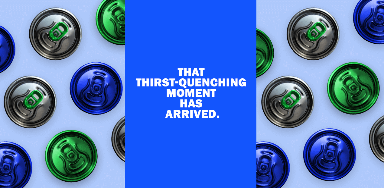 That thirst-quenching moment has arrived.