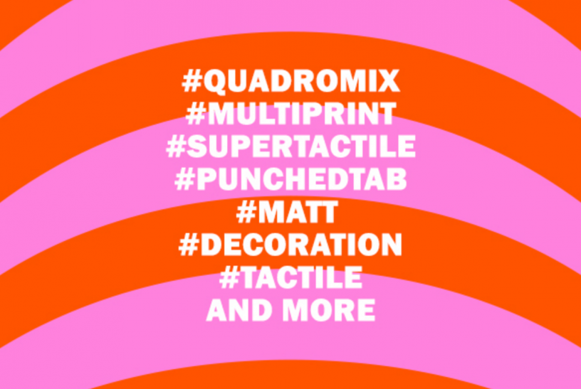 #QUADROMIX #MULTIPRINT #SUPERTACTILE #PUNCHEDTAB #MATT #DECORATION #TACTILE and more