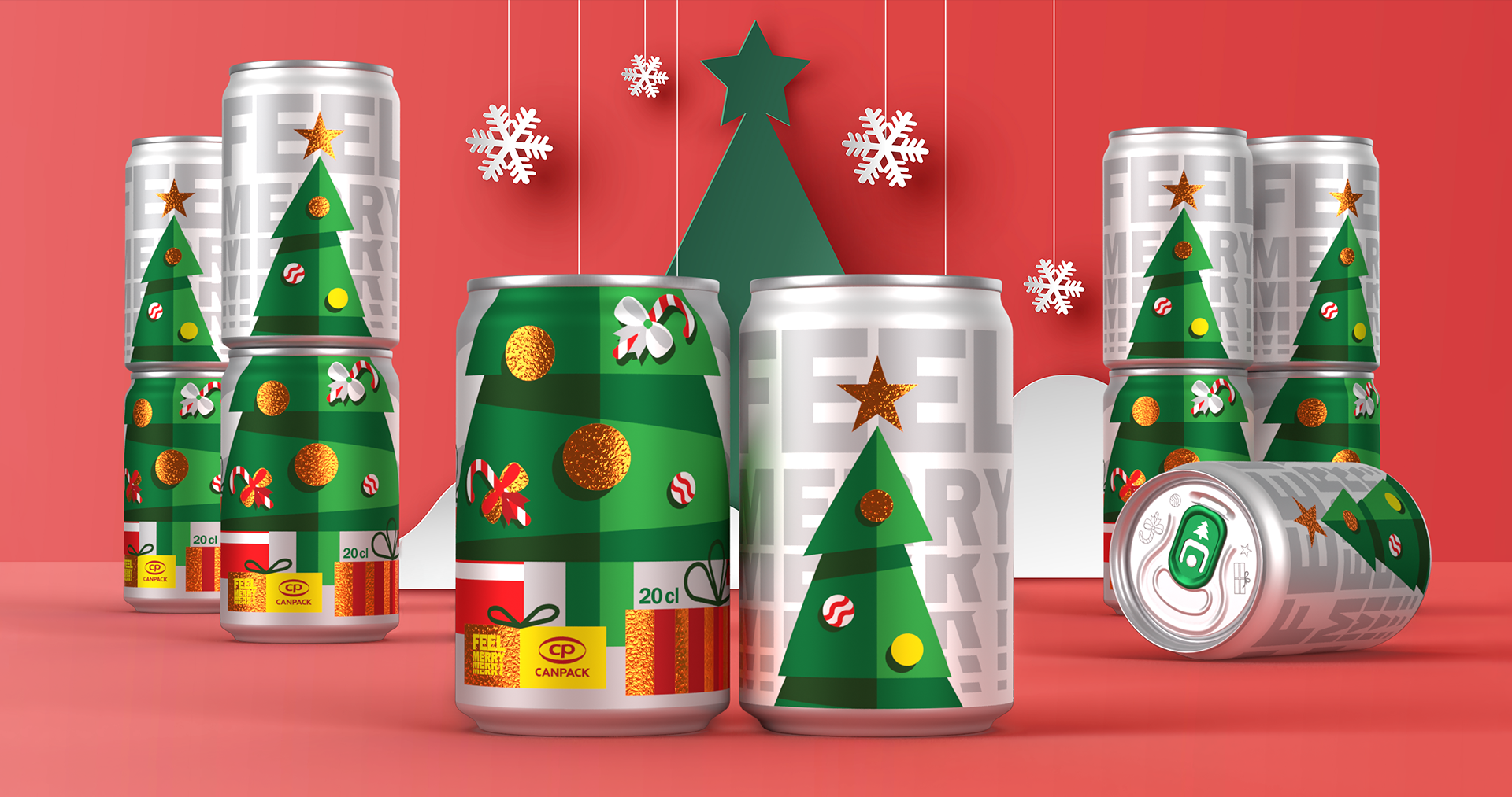 Beverage cans - recyclable aluminum beverage packaging - CANPACK